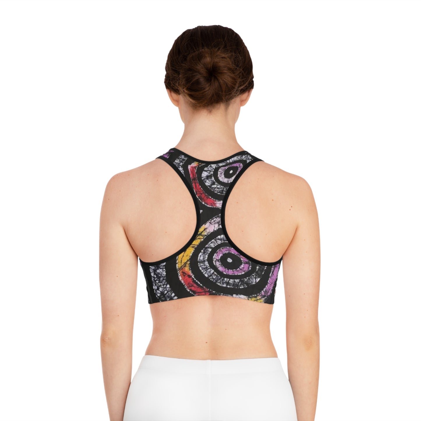 Batik Circles of Life Sports Bra