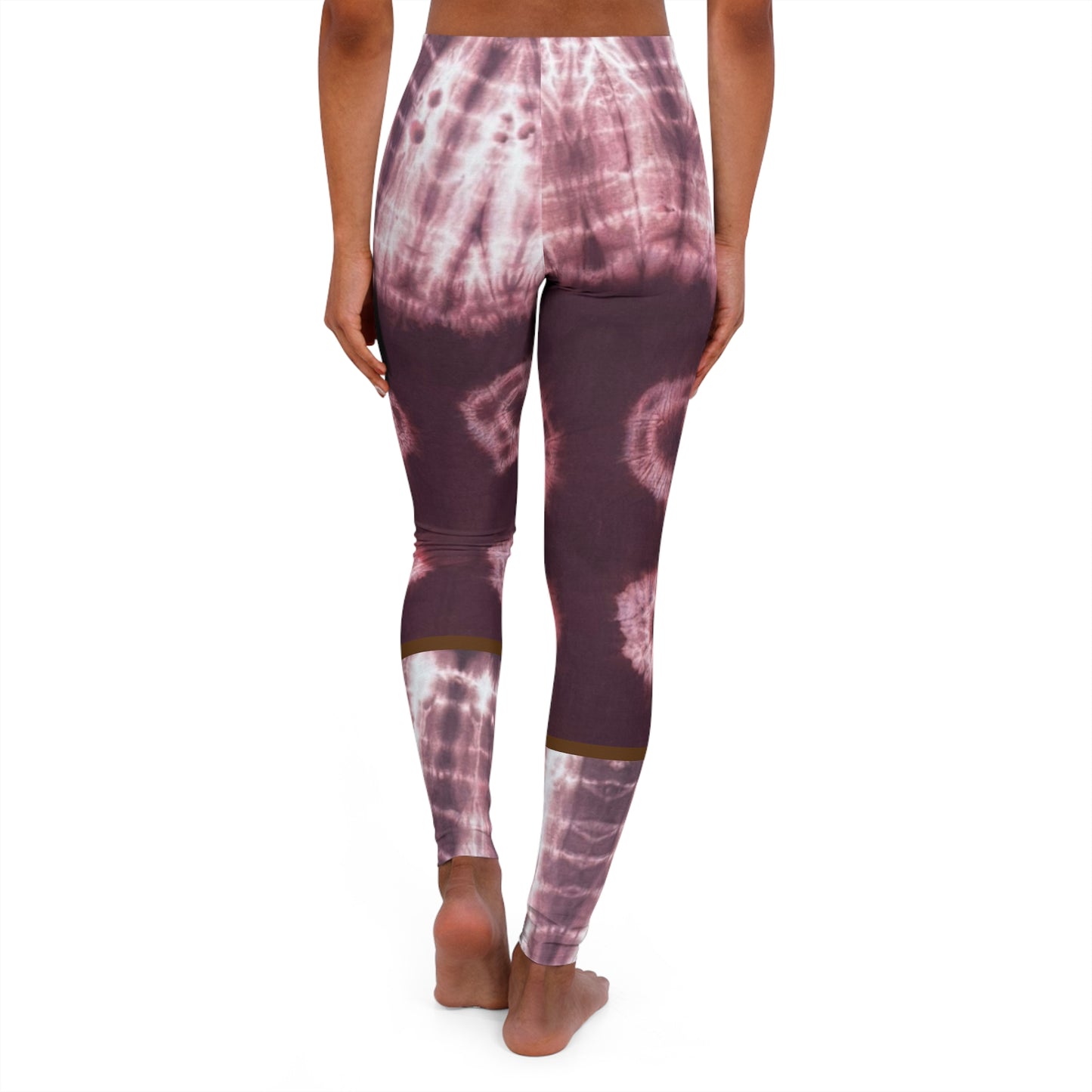 Brownie Tie Dye Women's Spandex Leggings