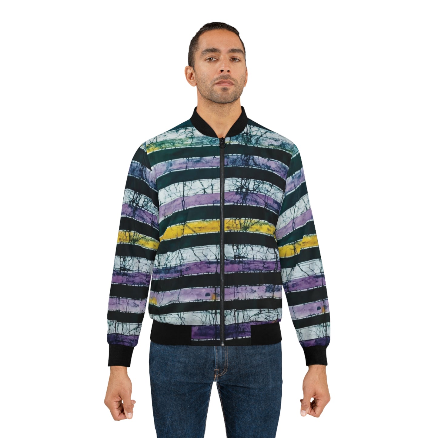 Batik 'Street' Men's Bomber Jacket