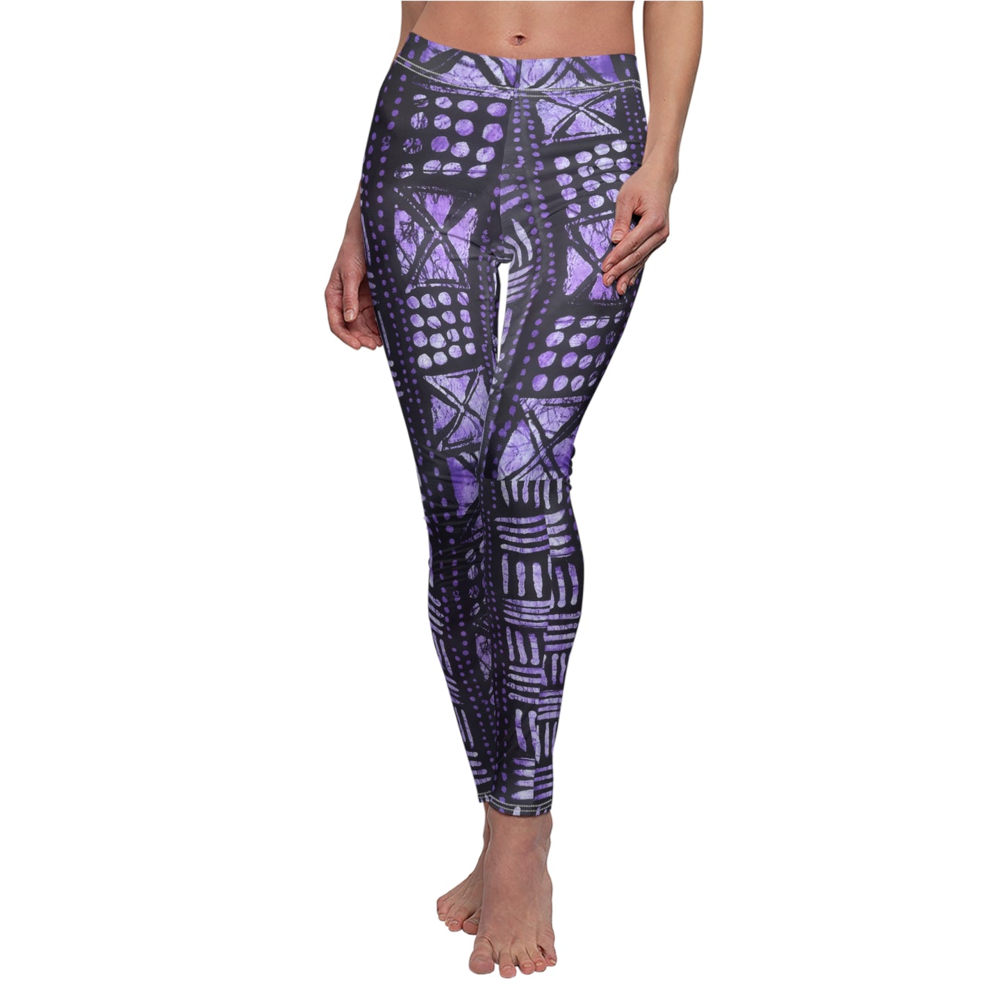 Batik Tribal  Dots Women's  Leggings