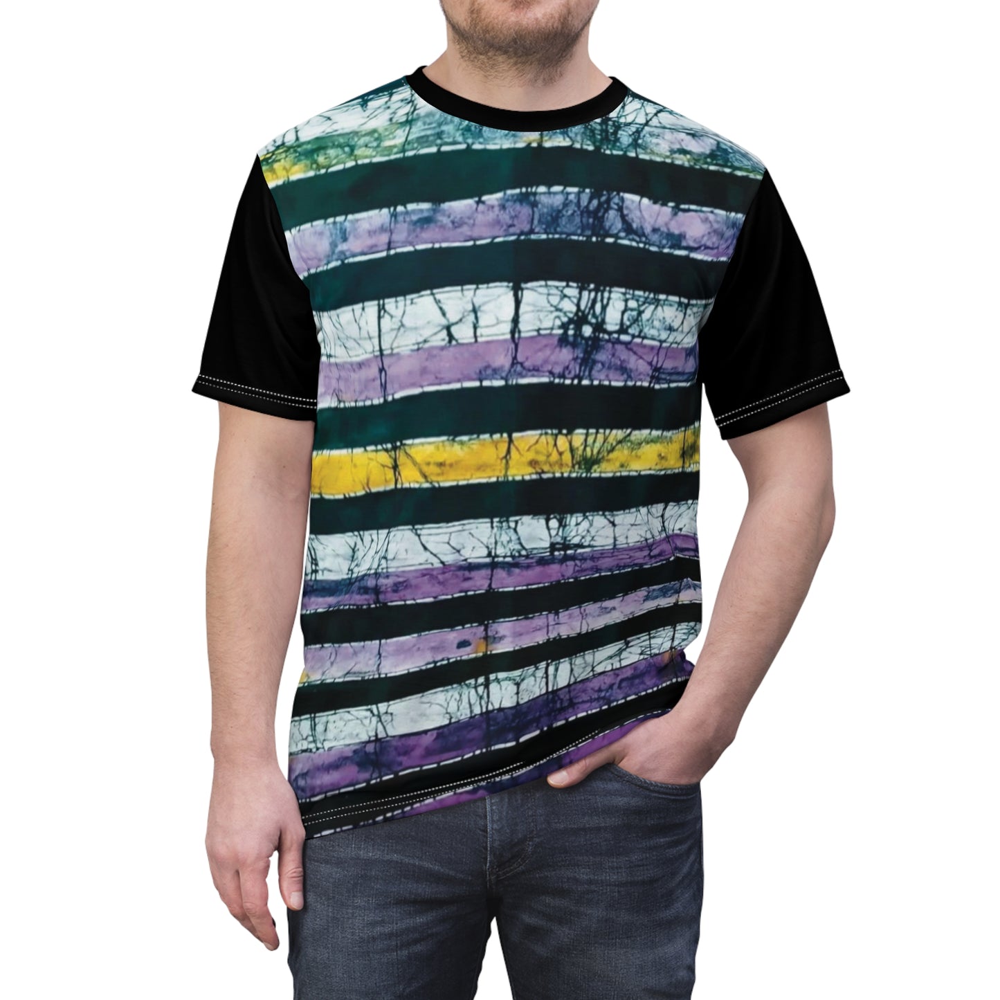 Batik Streets Unisex Cut & Sew Tee