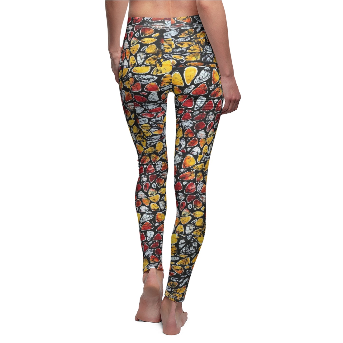 Beam Batik Ti Dye Women's Cut & Sew Casual Leggings