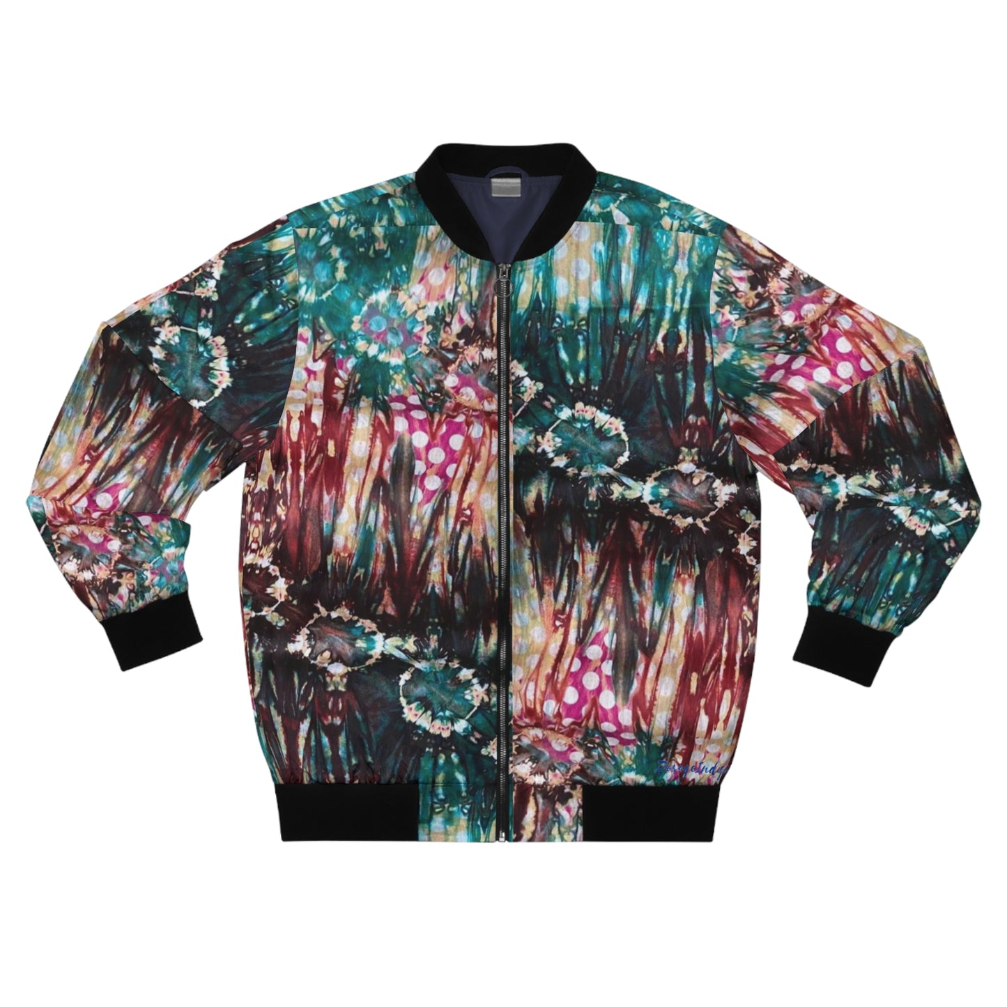 Gambee Tie Dye Men's Bomber Jacket