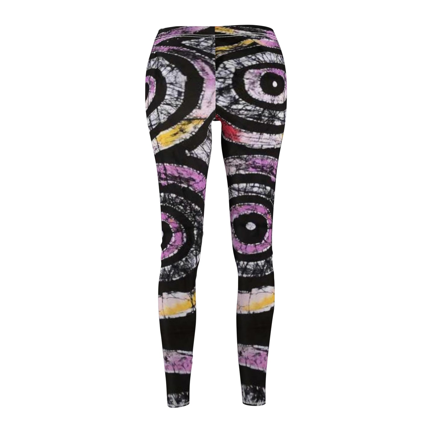 Batik circles of life Women's Cut & Sew Casual Leggings