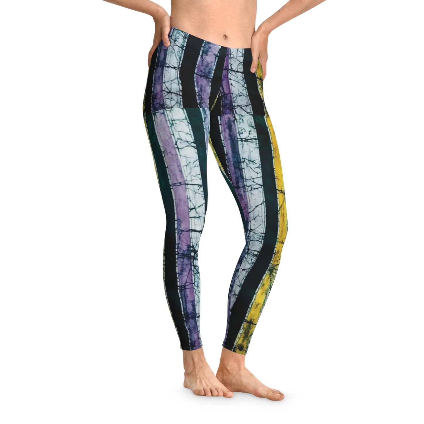 Batik 'Street' Stretchy Leggings