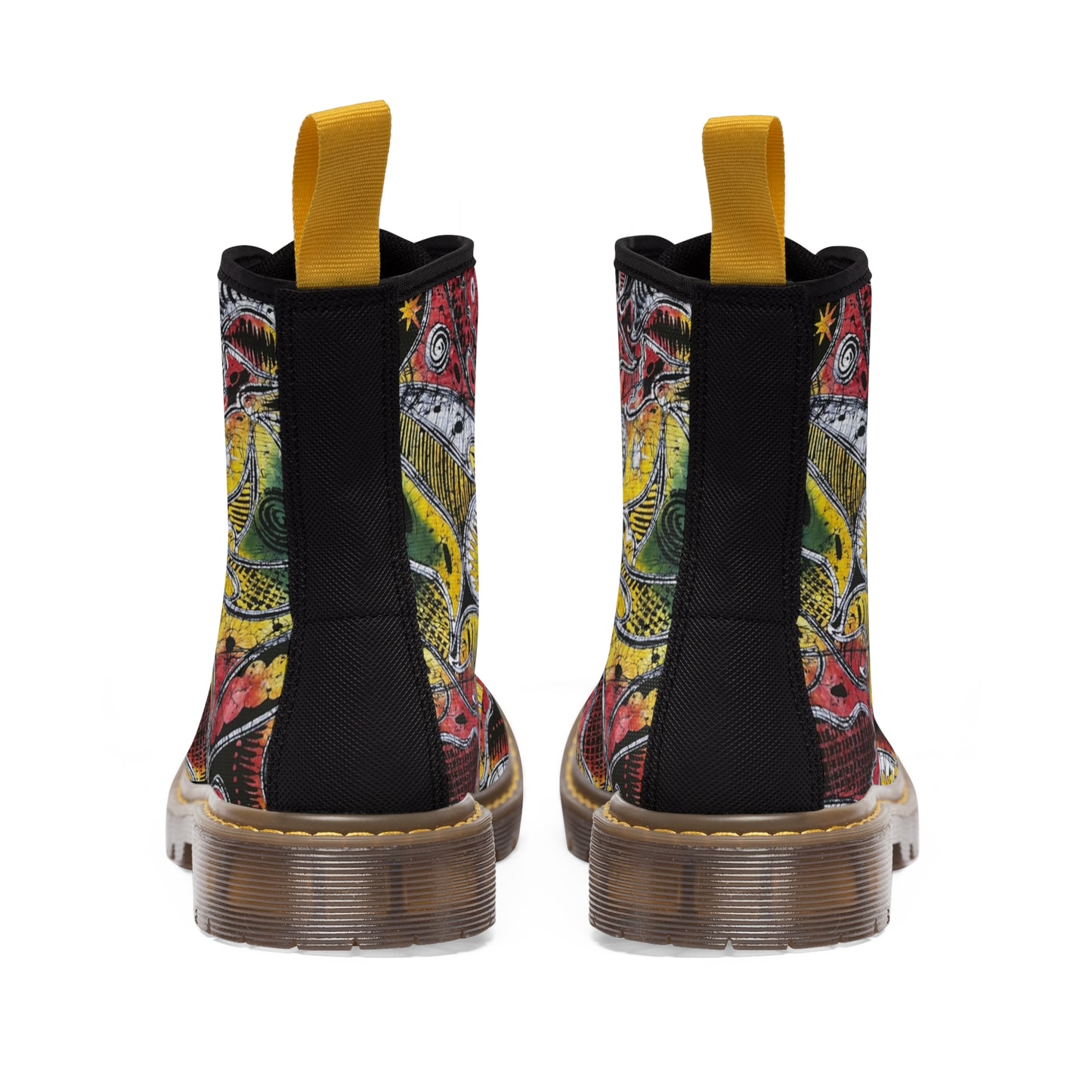 Manmade Batik Women's Canvas Boots