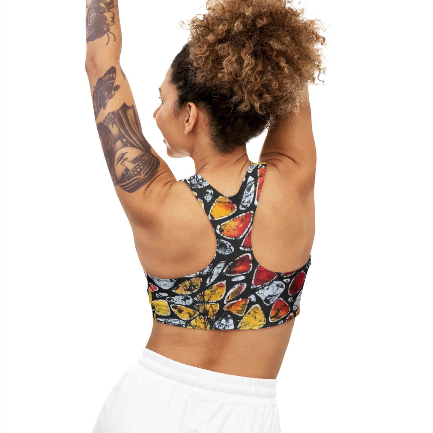 Beam Batik Tie Dye Seamless Sports Bra