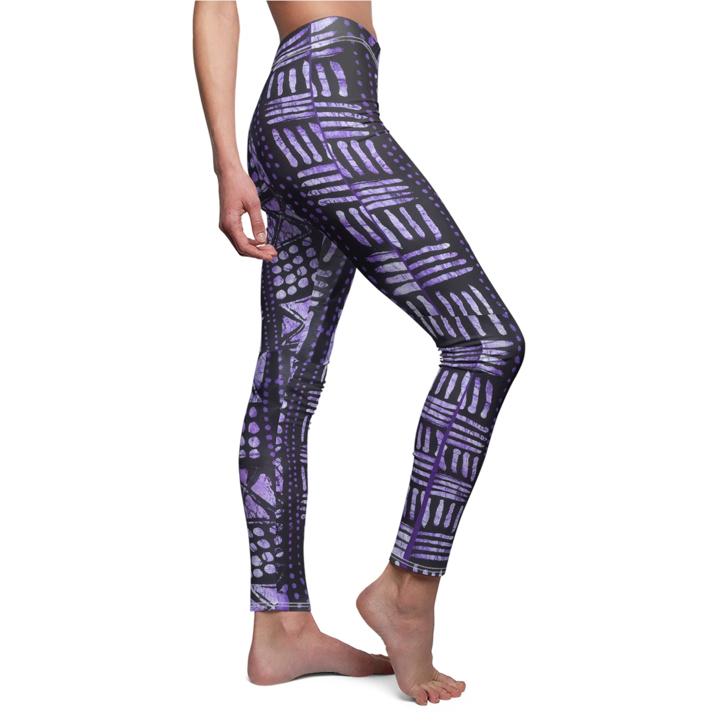 Batik Tribal  Dots Women's  Leggings