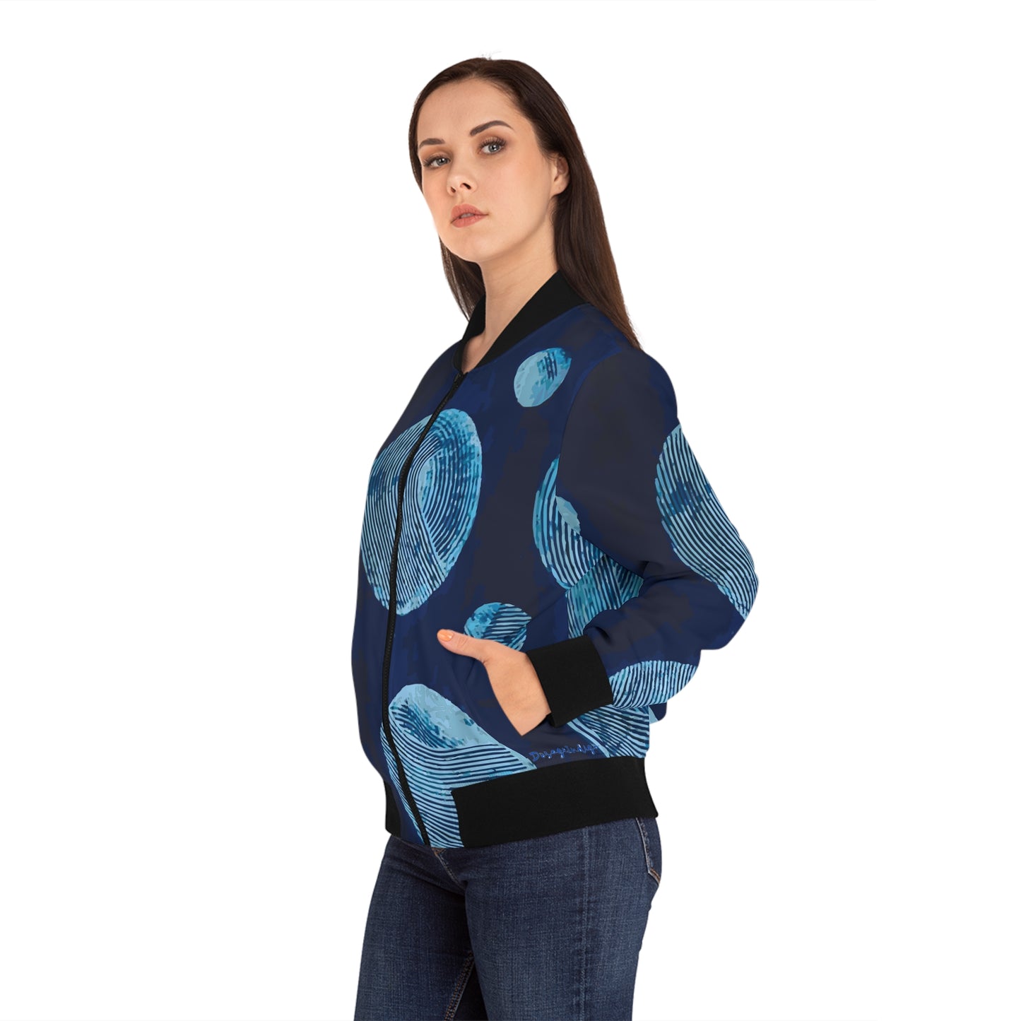 Record Women's Bomber Jacket