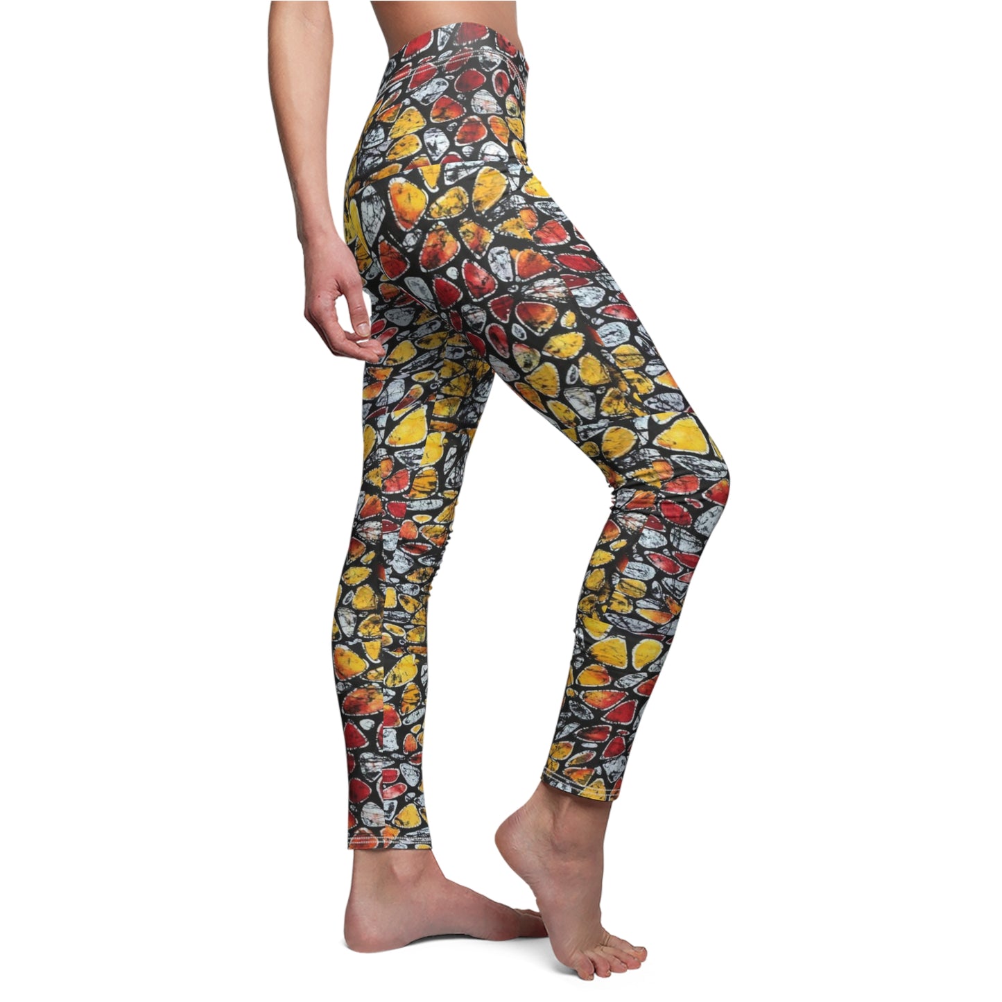 Beam Batik Ti Dye Women's Cut & Sew Casual Leggings