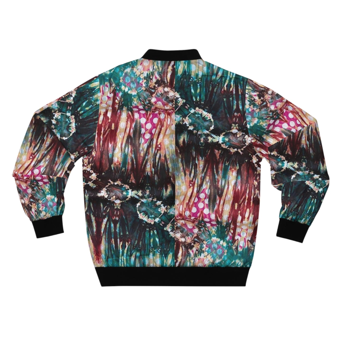 Gambee Tie Dye Men's Bomber Jacket