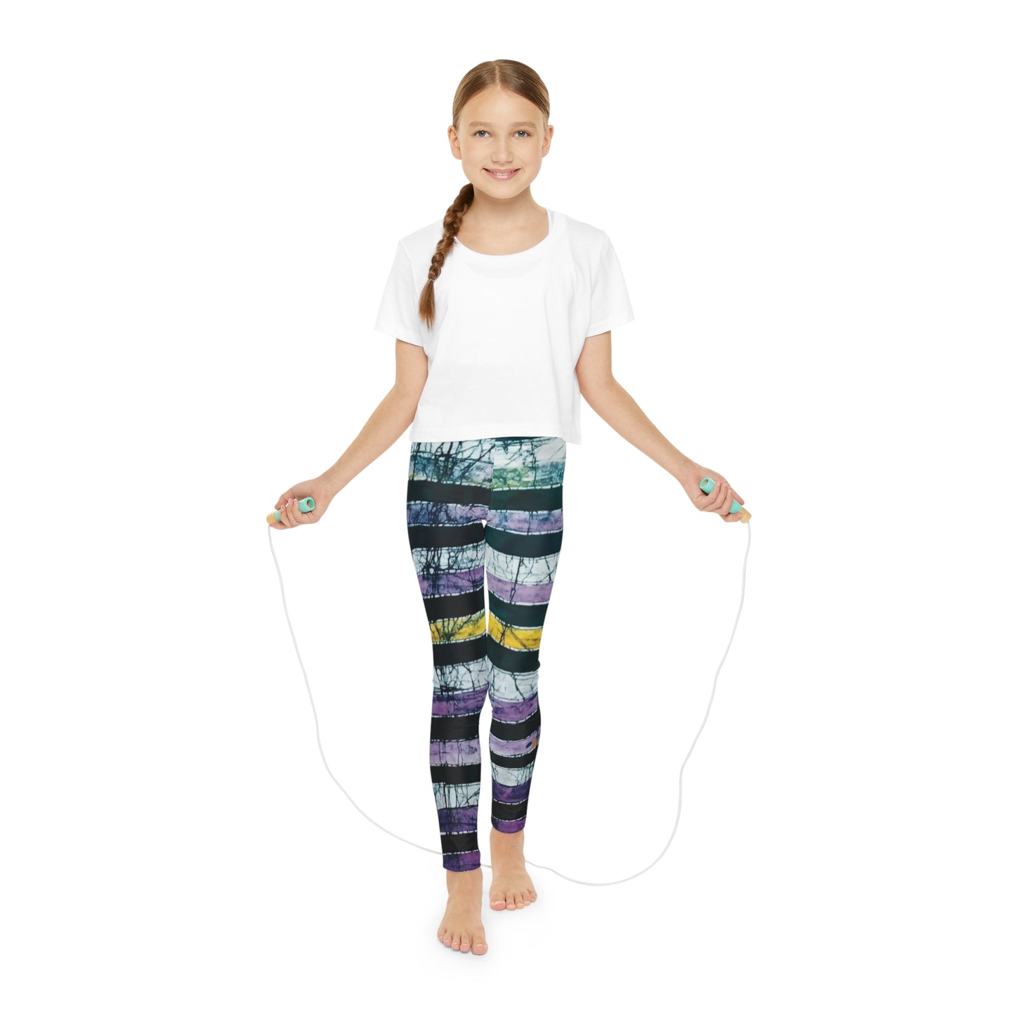 Batik Street Youth Full-Length Leggings