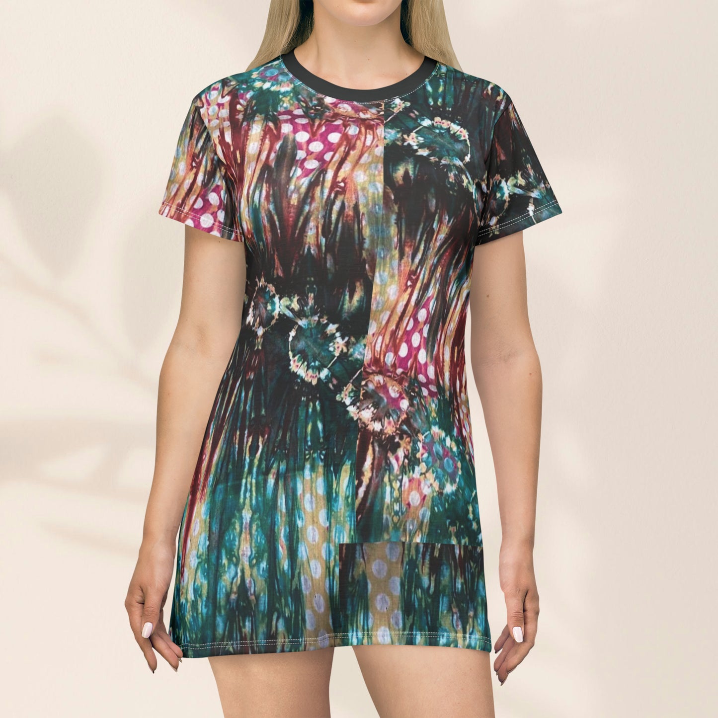 Gambee Tie and Dye T-Shirt Dress