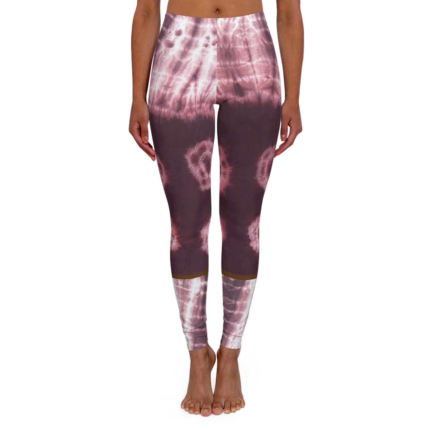 Brownie Tie Dye Women's Spandex Leggings