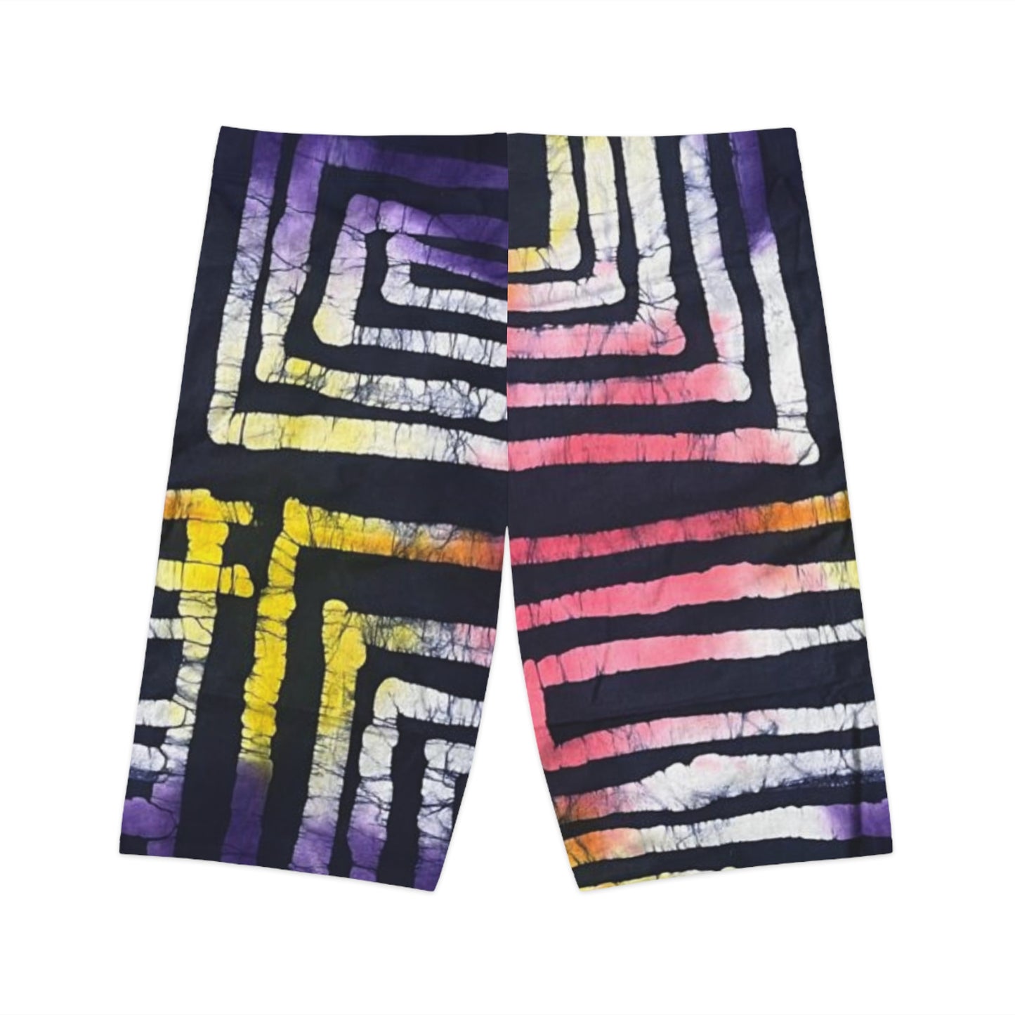 Batik Half Square Women's Bike Shorts