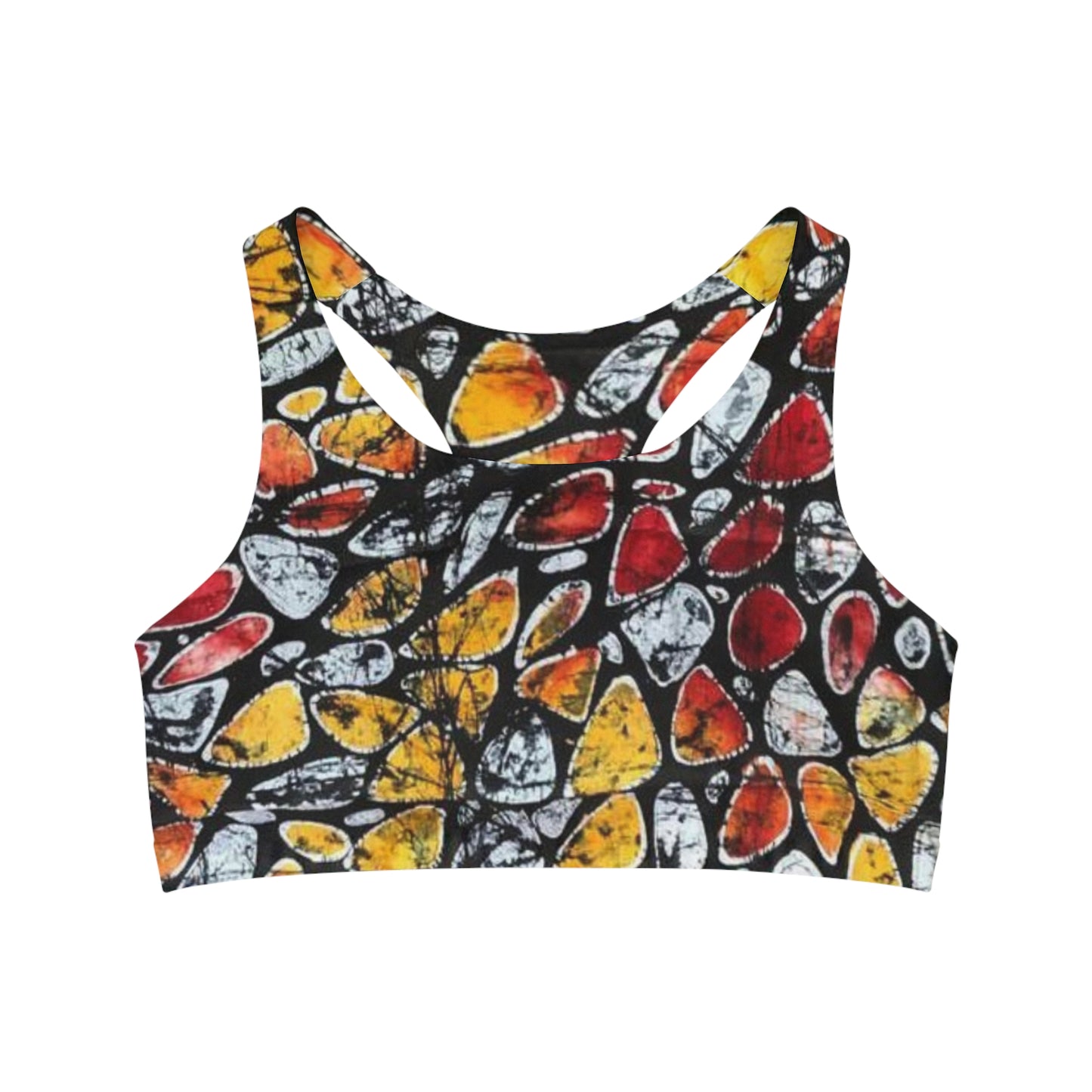 Beam Batik Tie Dye Seamless Sports Bra