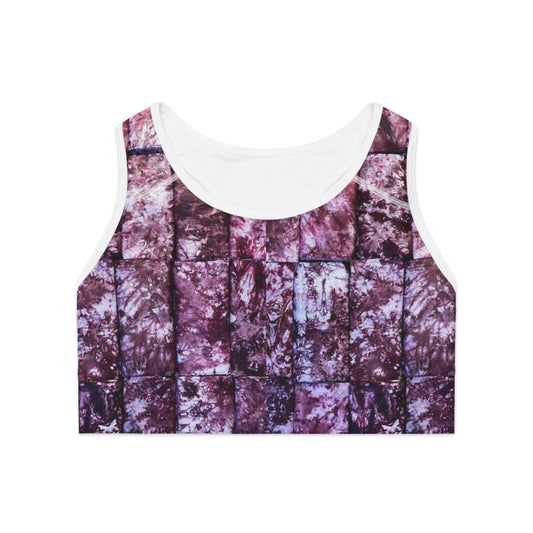 Tie Dye Arranged Sports Bra