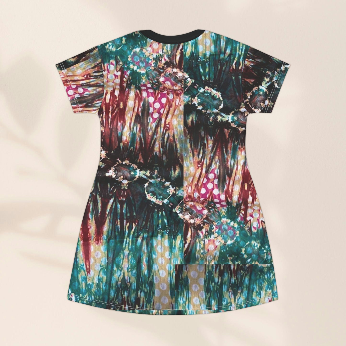 Gambee Tie and Dye T-Shirt Dress