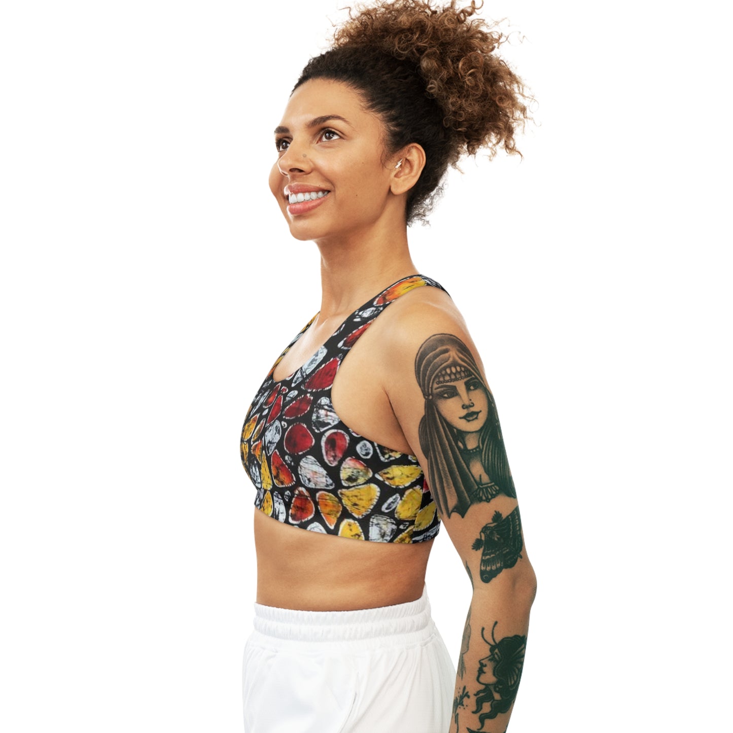 Beam Batik Tie Dye Seamless Sports Bra