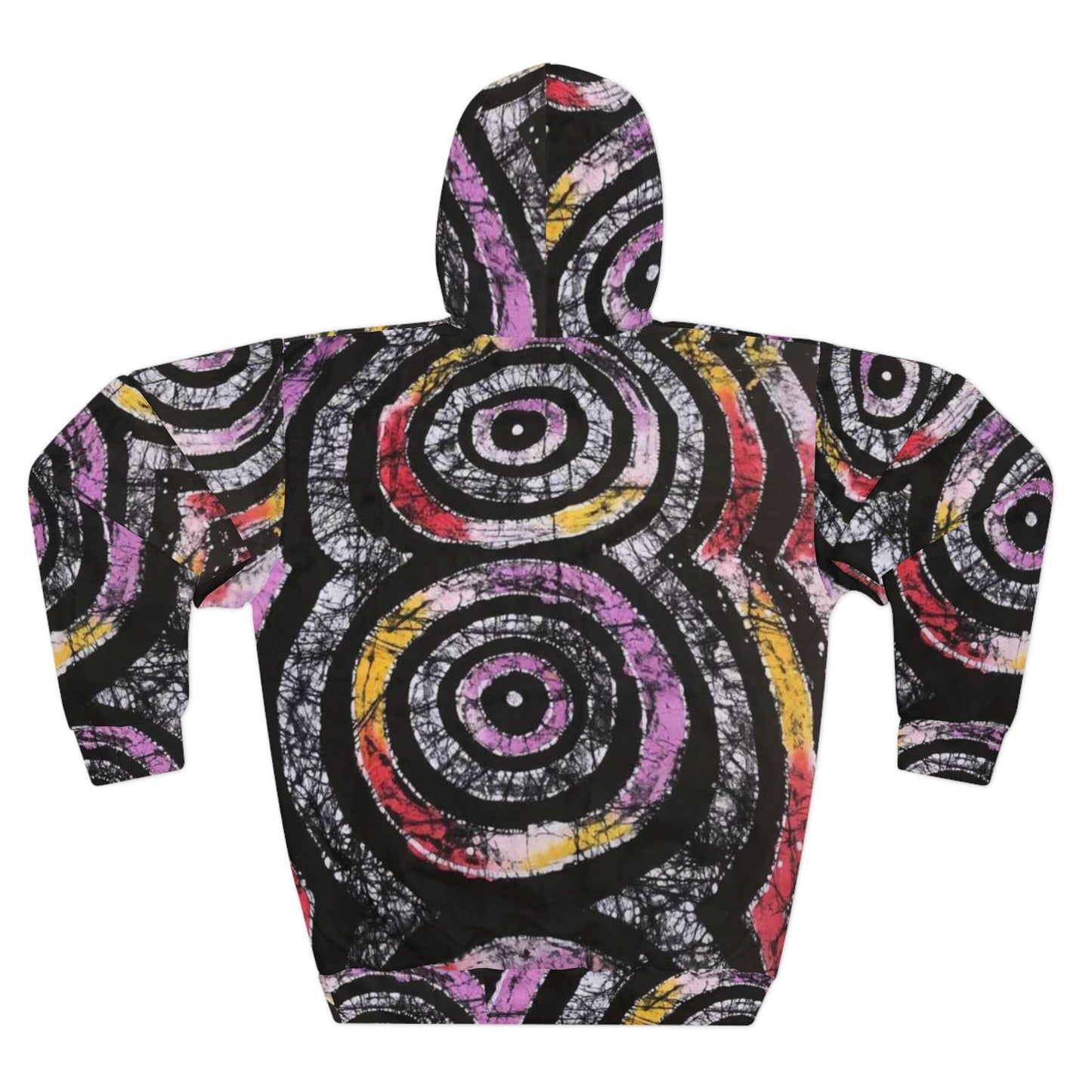 Batik Circles of Life Unisex Pullover Hoodie