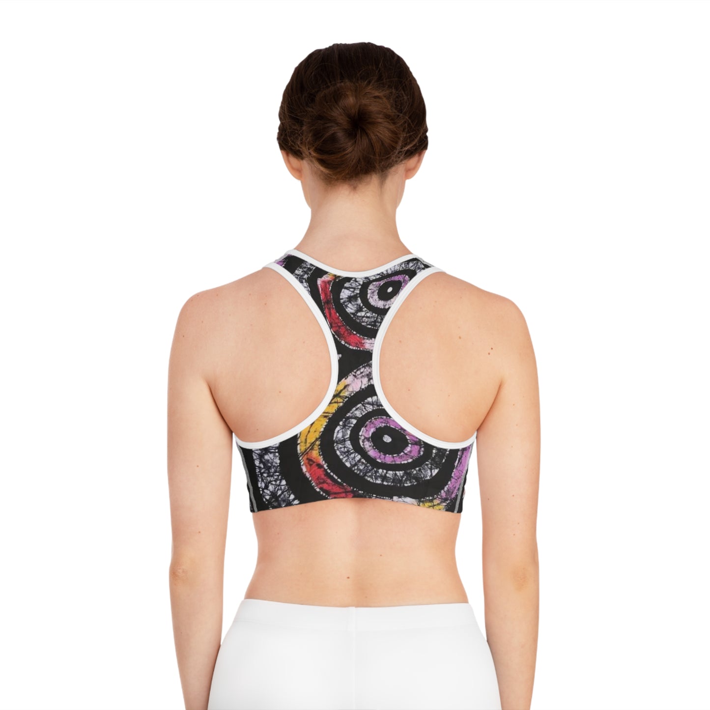 Batik Circles of Life Sports Bra