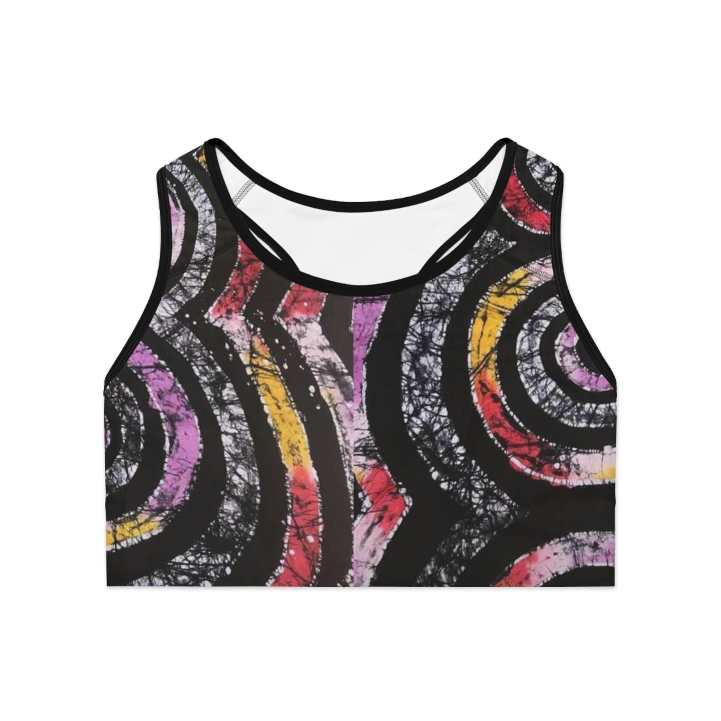 Batik Circles of Life Sports Bra