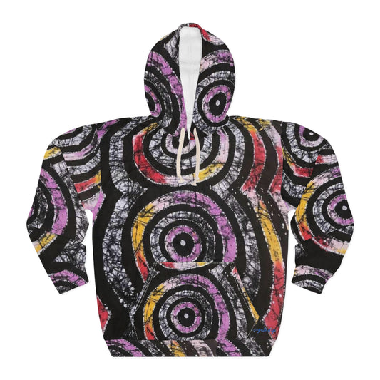 Batik Circles of Life Unisex Pullover Hoodie