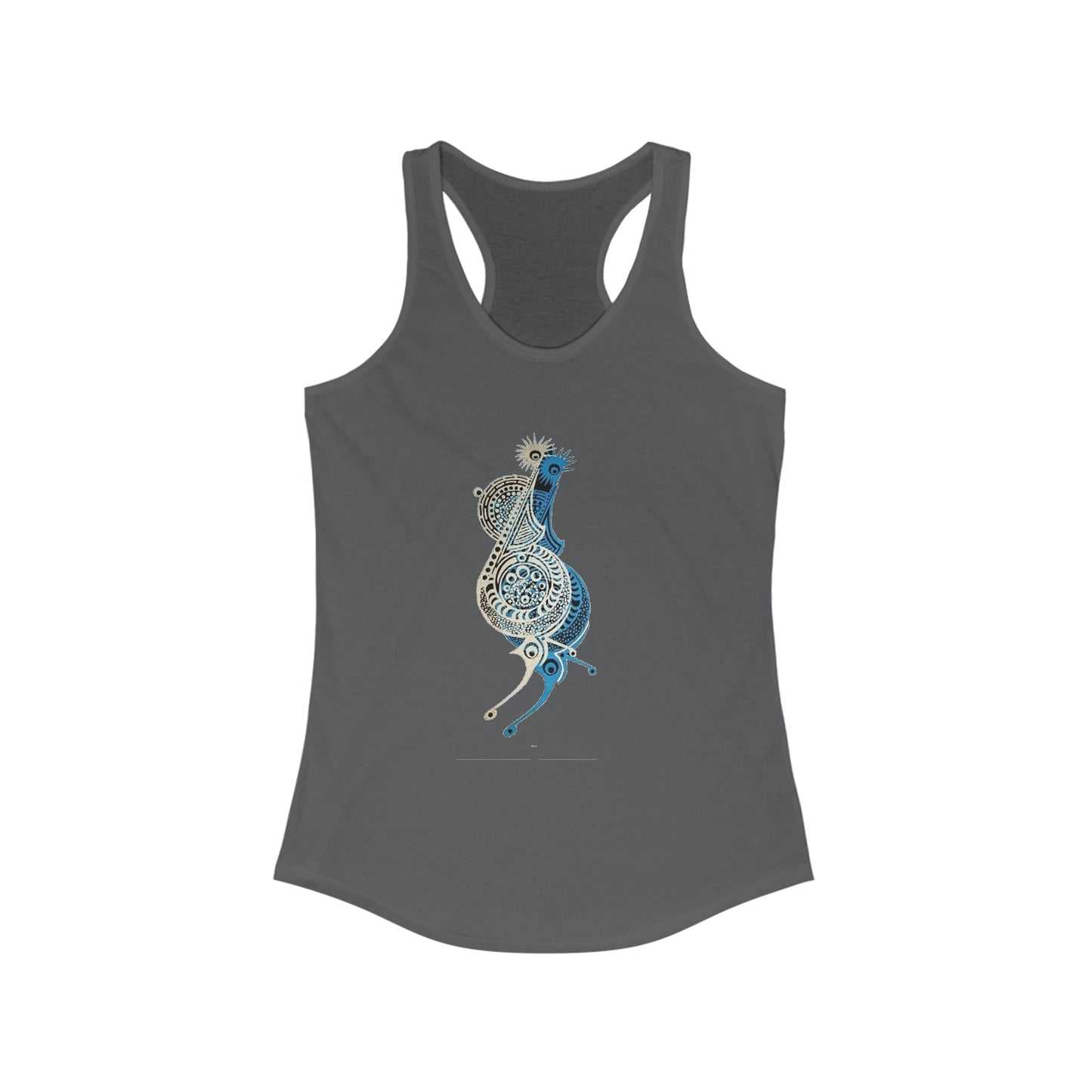 Abstract Frog Women's Ideal Racerback Tank
