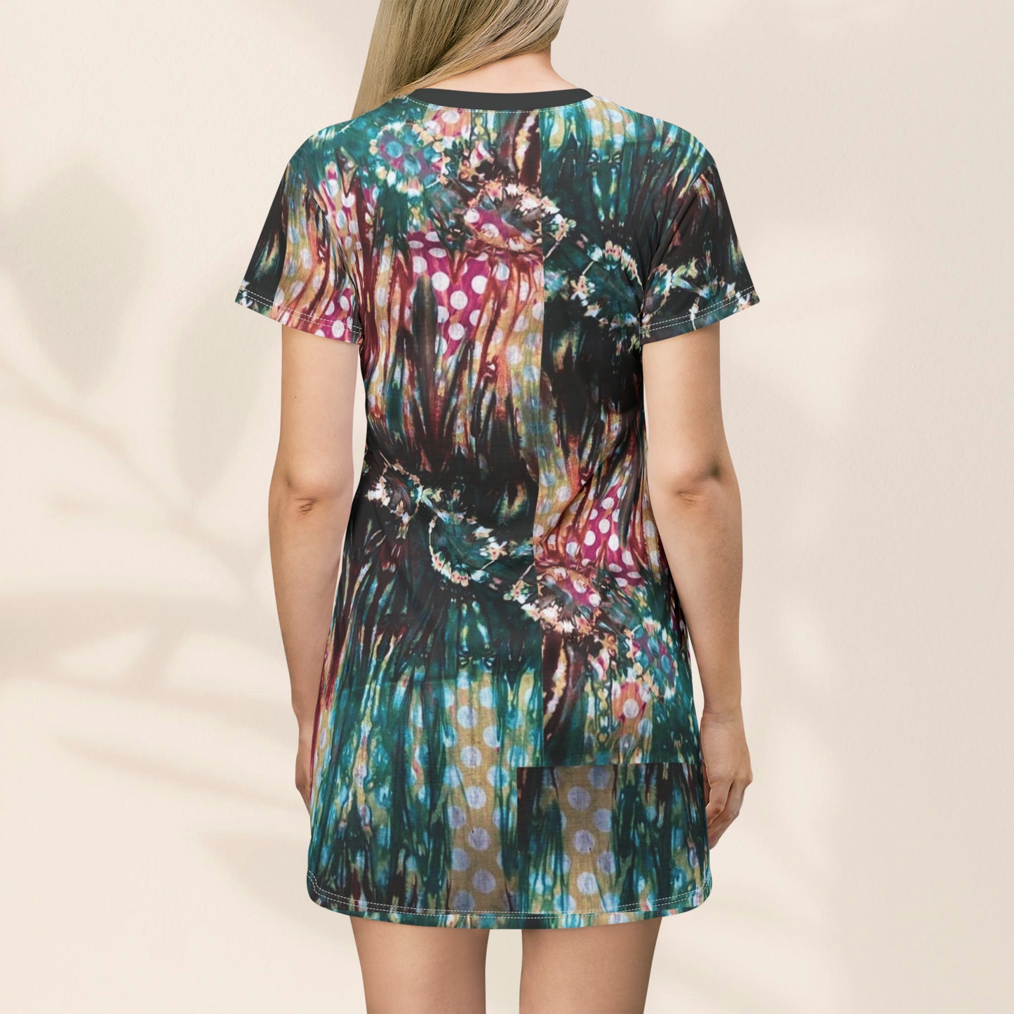 Gambee Tie and Dye T-Shirt Dress