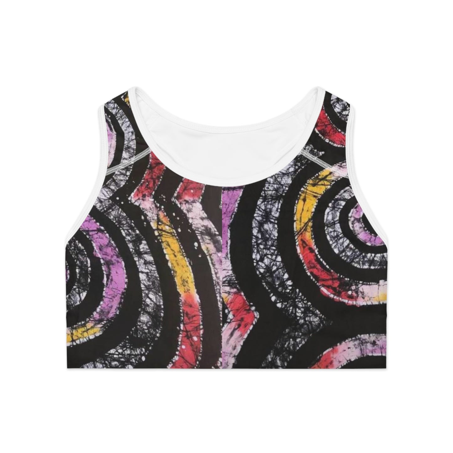 Batik Circles of Life Sports Bra