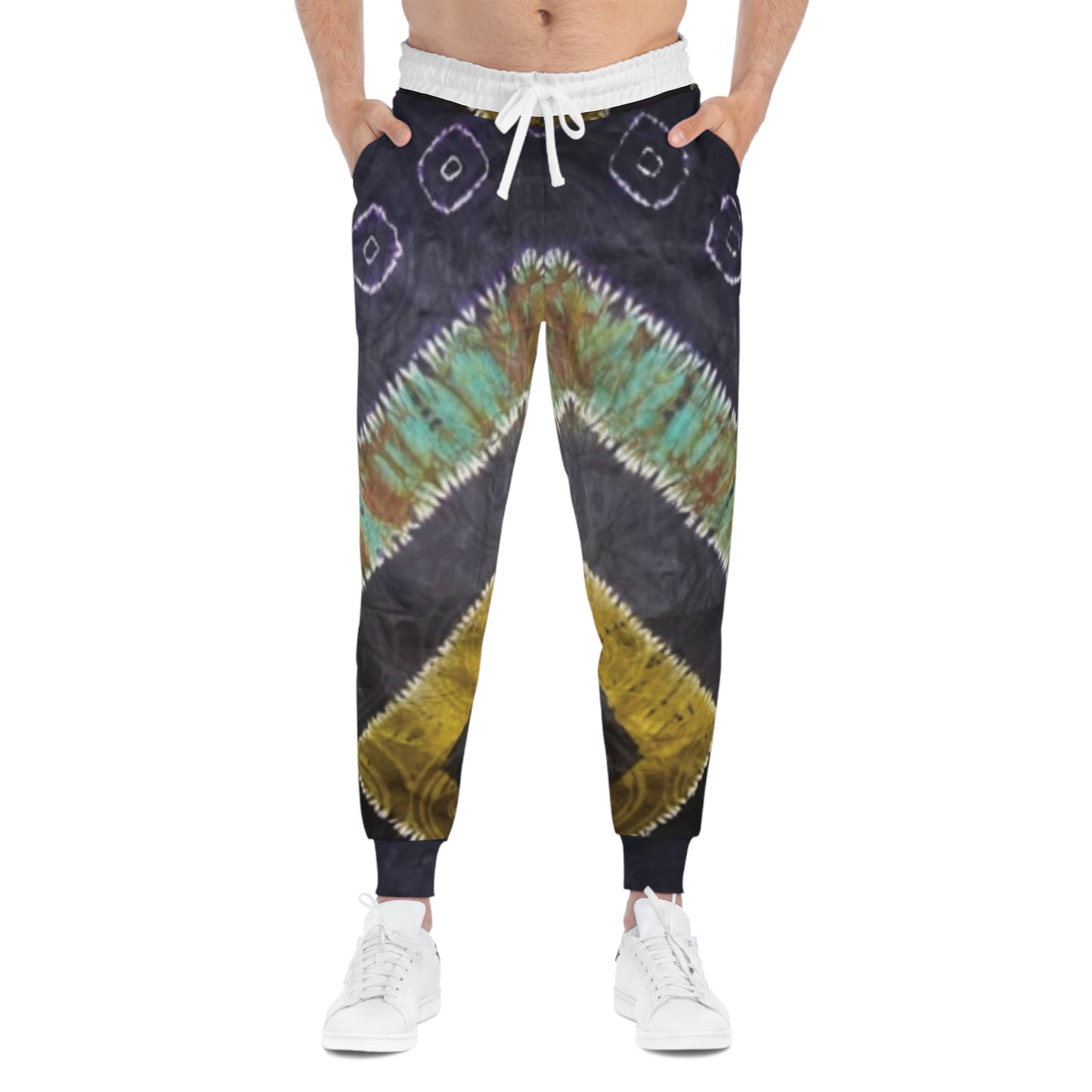 Tie Dye  Trio  Unisex Athletic Joggers