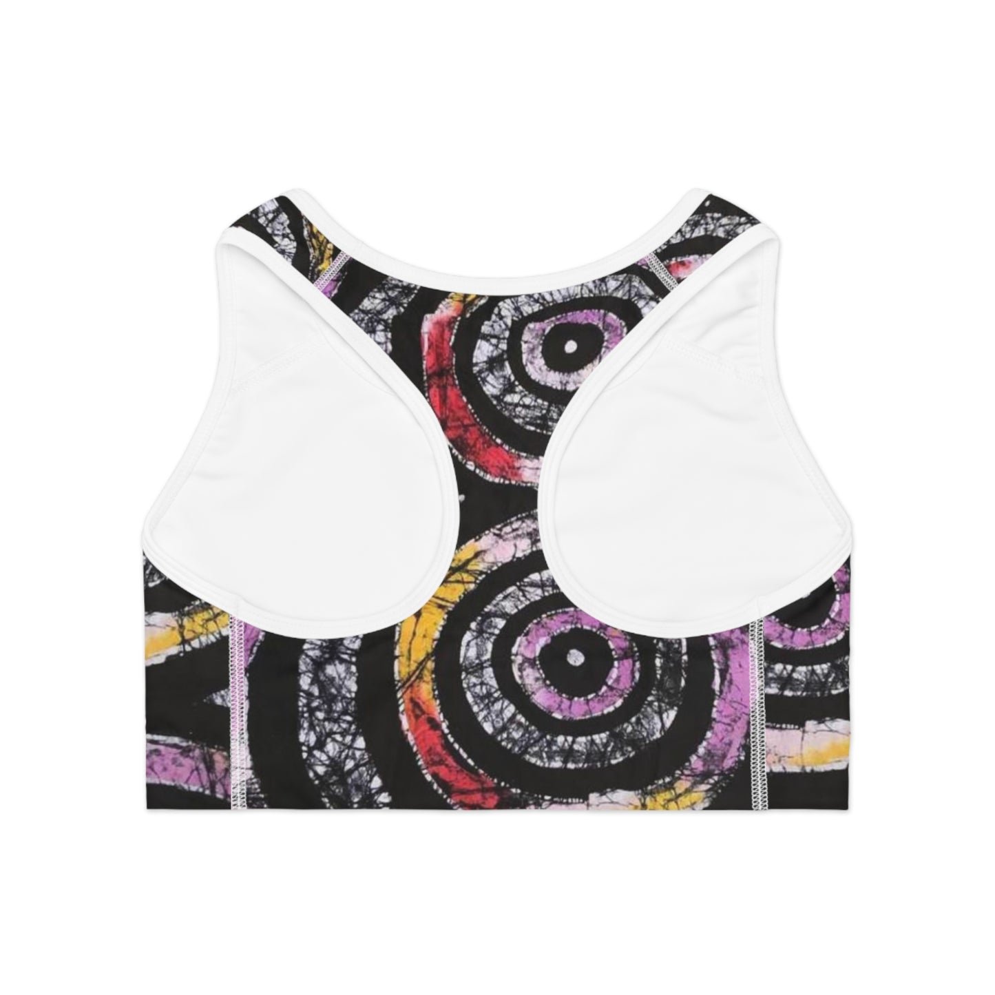 Batik Circles of Life Sports Bra