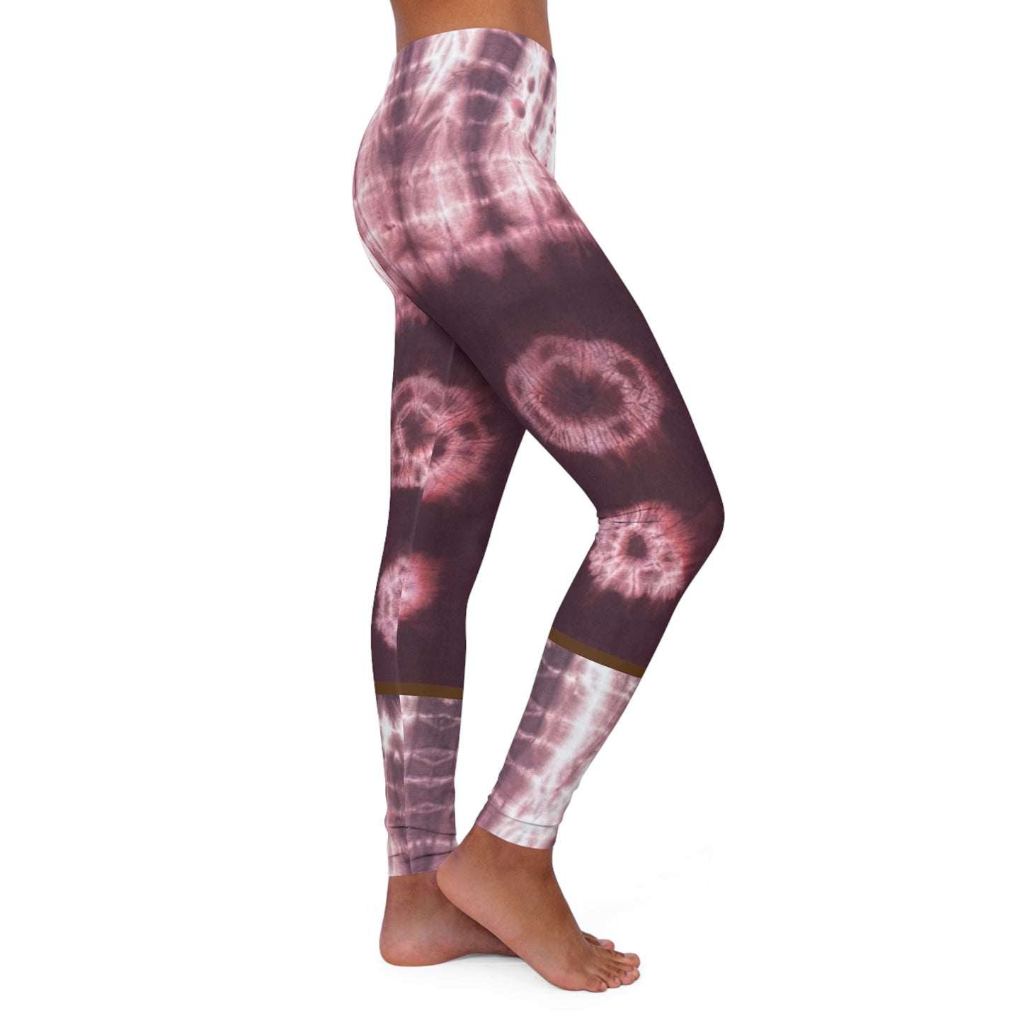 Brownie Tie Dye Women's Spandex Leggings