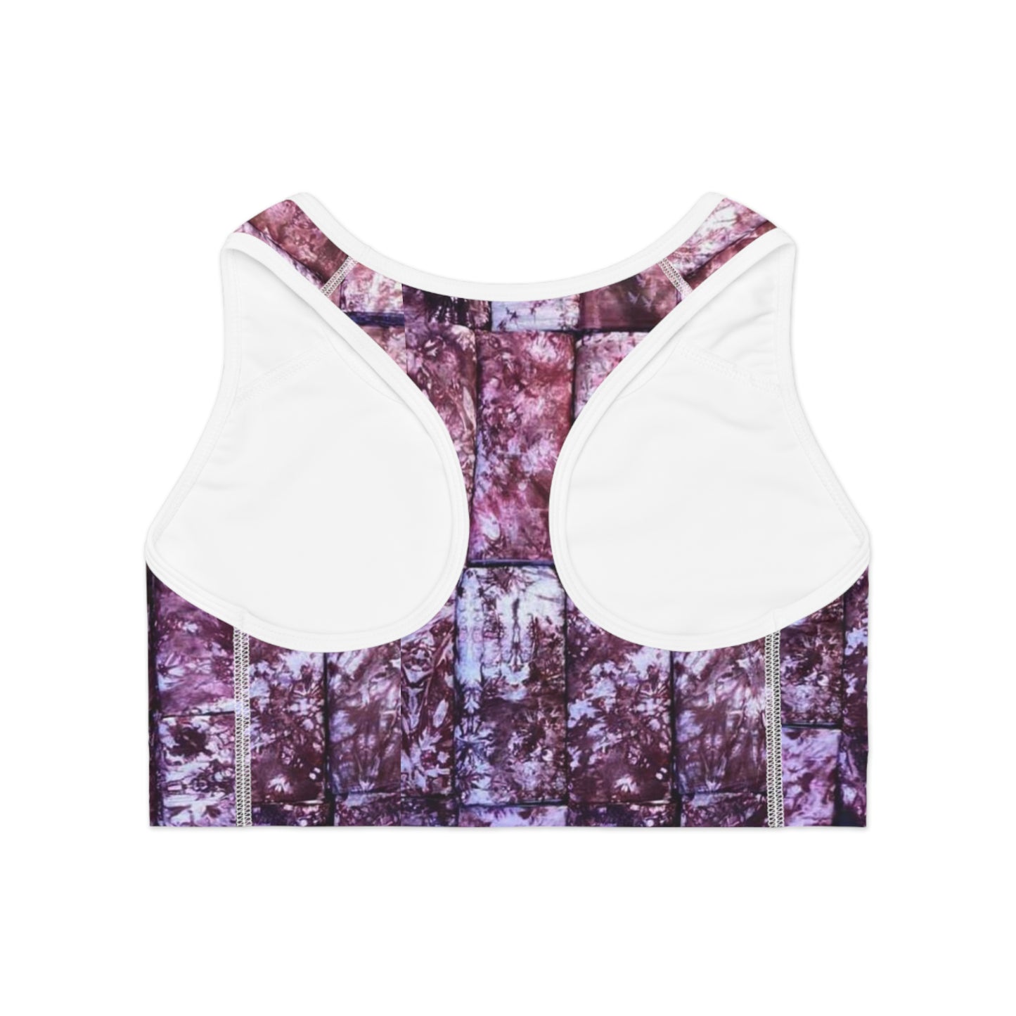 Tie Dye Arranged Sports Bra