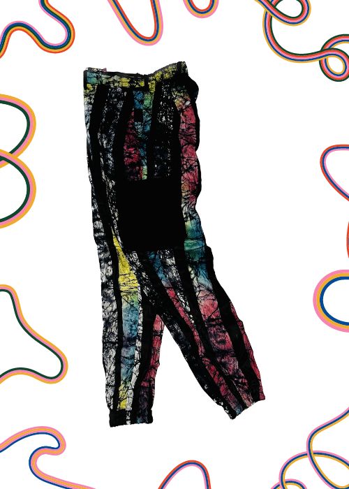 My Colors Batik Tie Dye Cargo pants