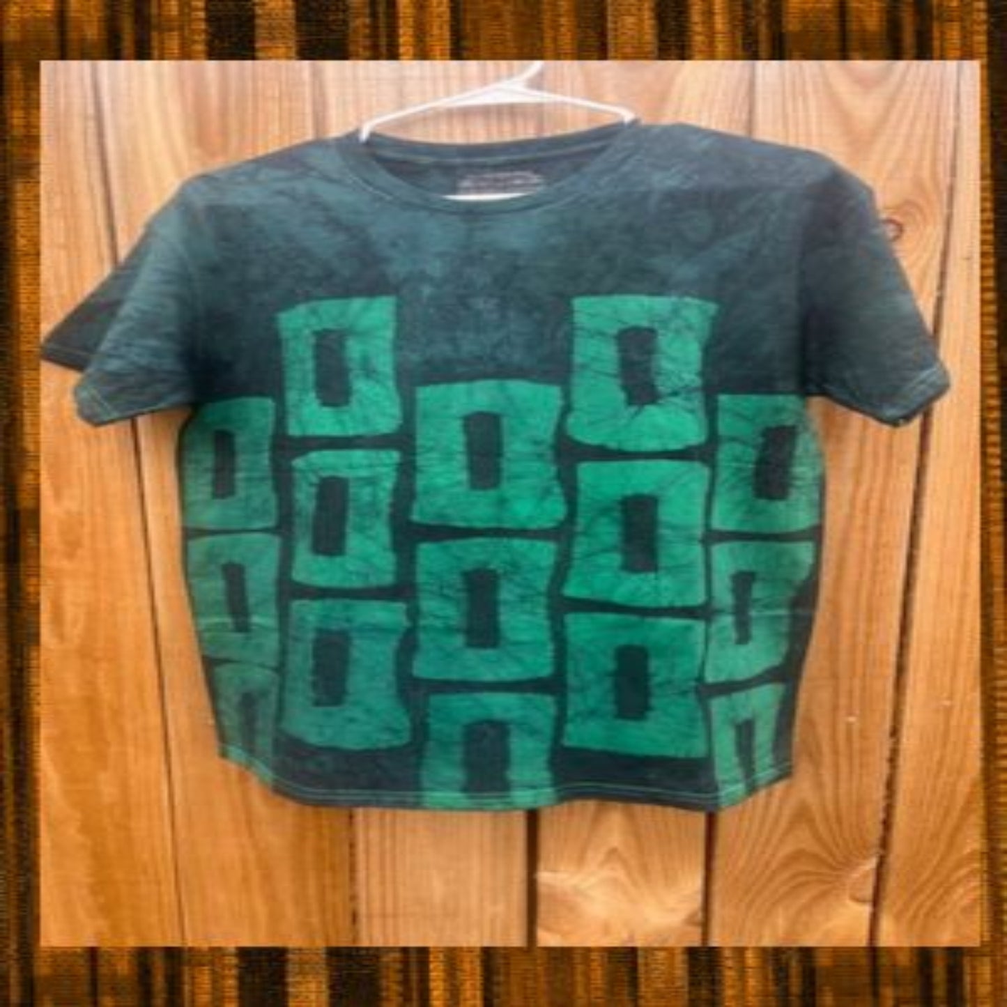 Green Sam Batik T-Shirt (Unisex).