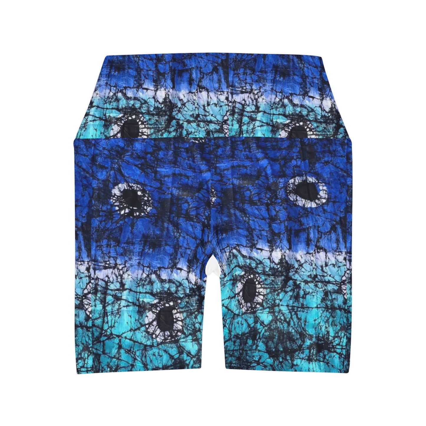 Batik Oju High Waisted Yoga Shorts