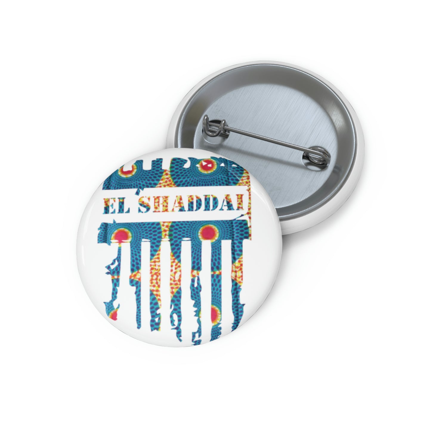 El-Shaddai  Pin Buttons