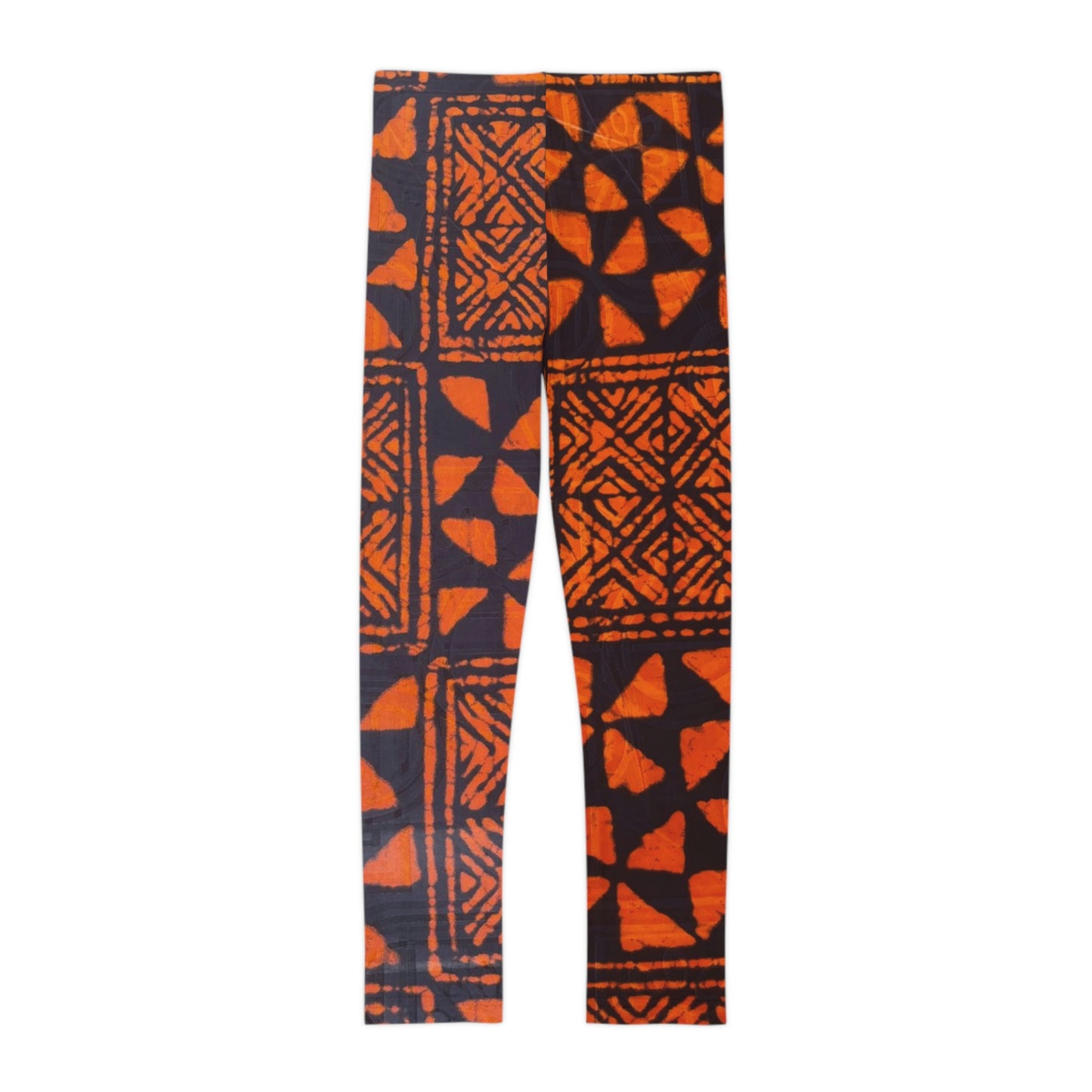 Batik Tie Dye 'Talking Drum Motif' leggings