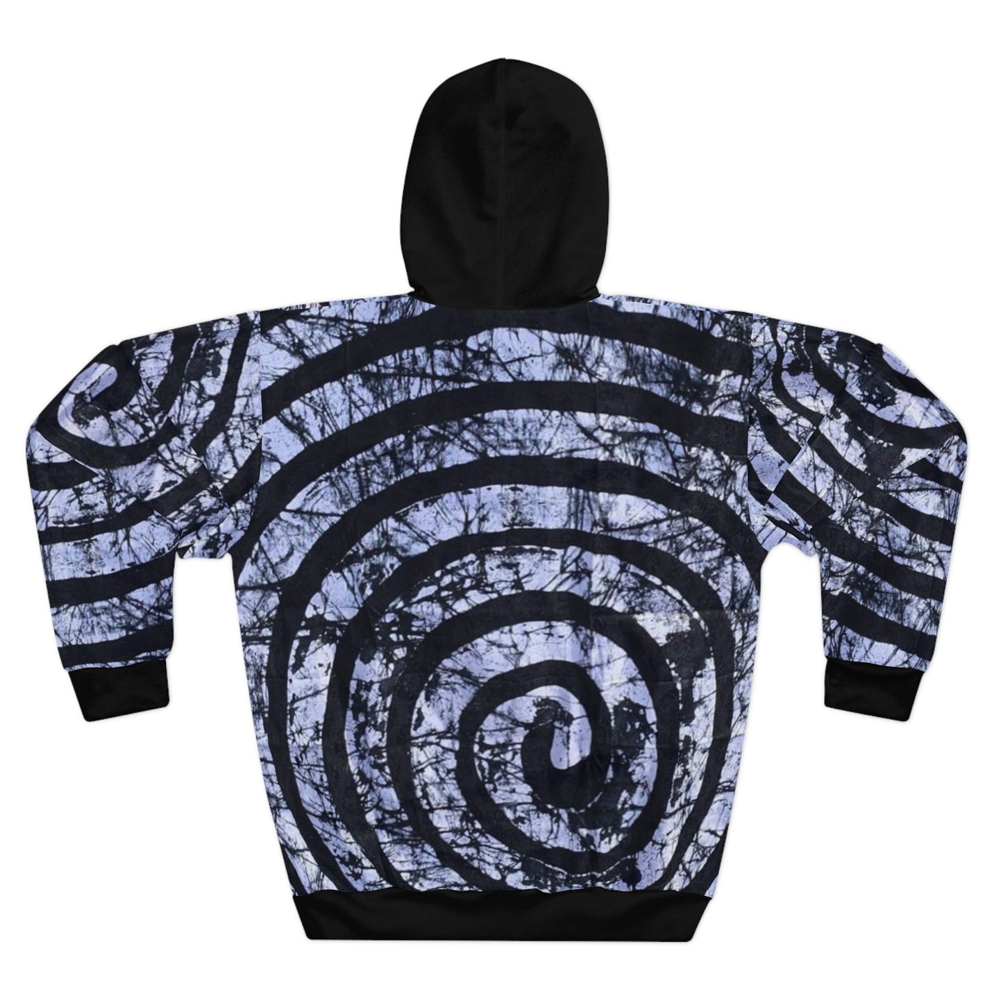 Batik Black Circle Unisex Pullover Hoodie