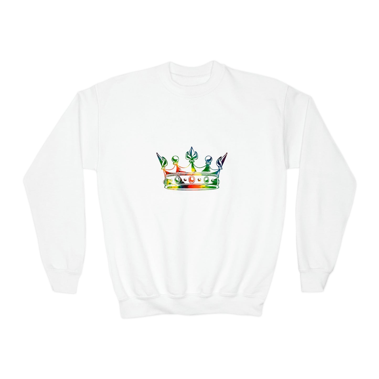 Crown Me Youth Crewneck Sweatshirt