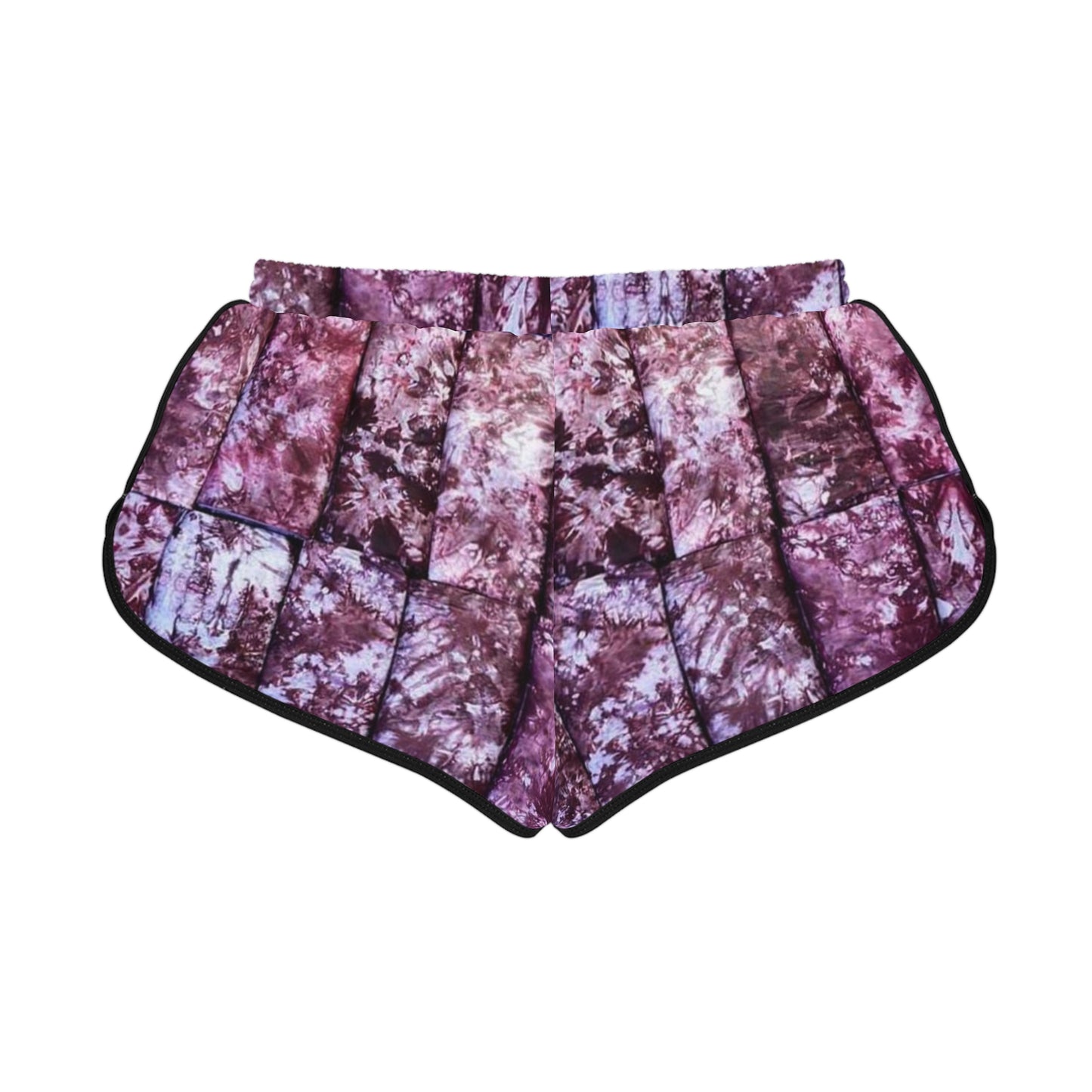 Tie Dye Arranged Women's Relaxed Shorts