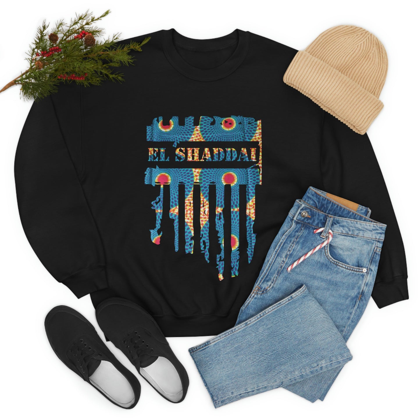 Unisex EL-SHADDAI Heavy Blend™ Crewneck Sweatshirt