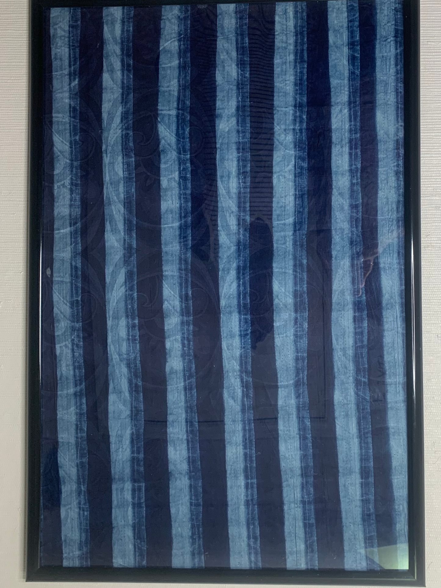 Indigo stripe Tie-Dye Artwork