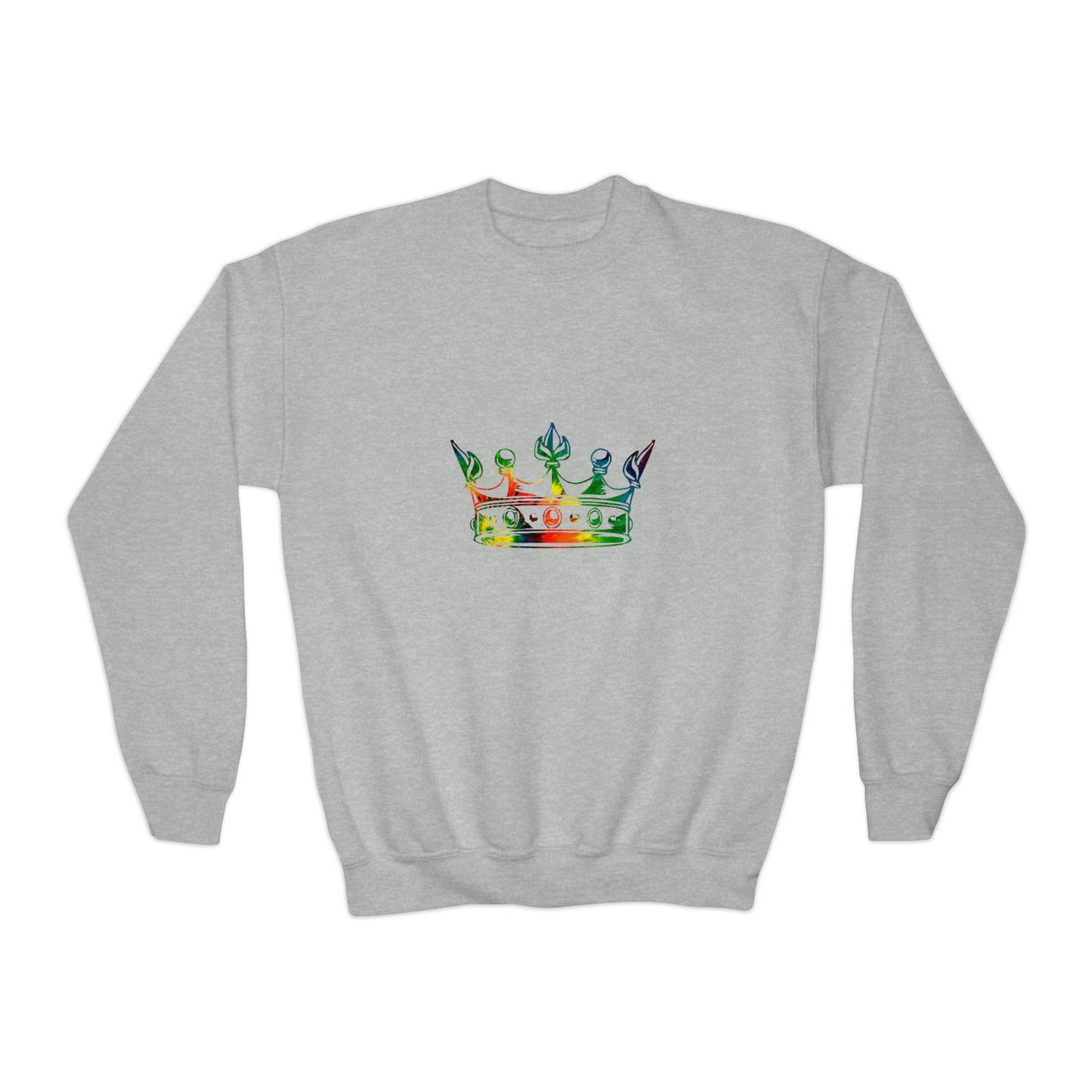 Crown Me Youth Crewneck Sweatshirt