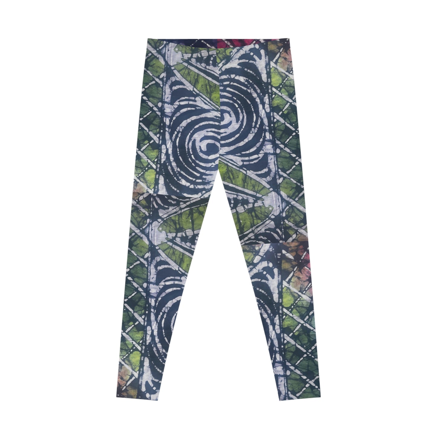 Batik Tie Dye Tpoon Stretchy Leggings ,Yoga Pant