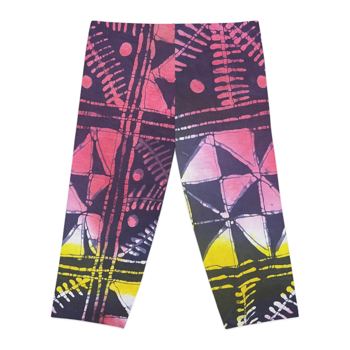 Batik Fan Women's Capri Leggings