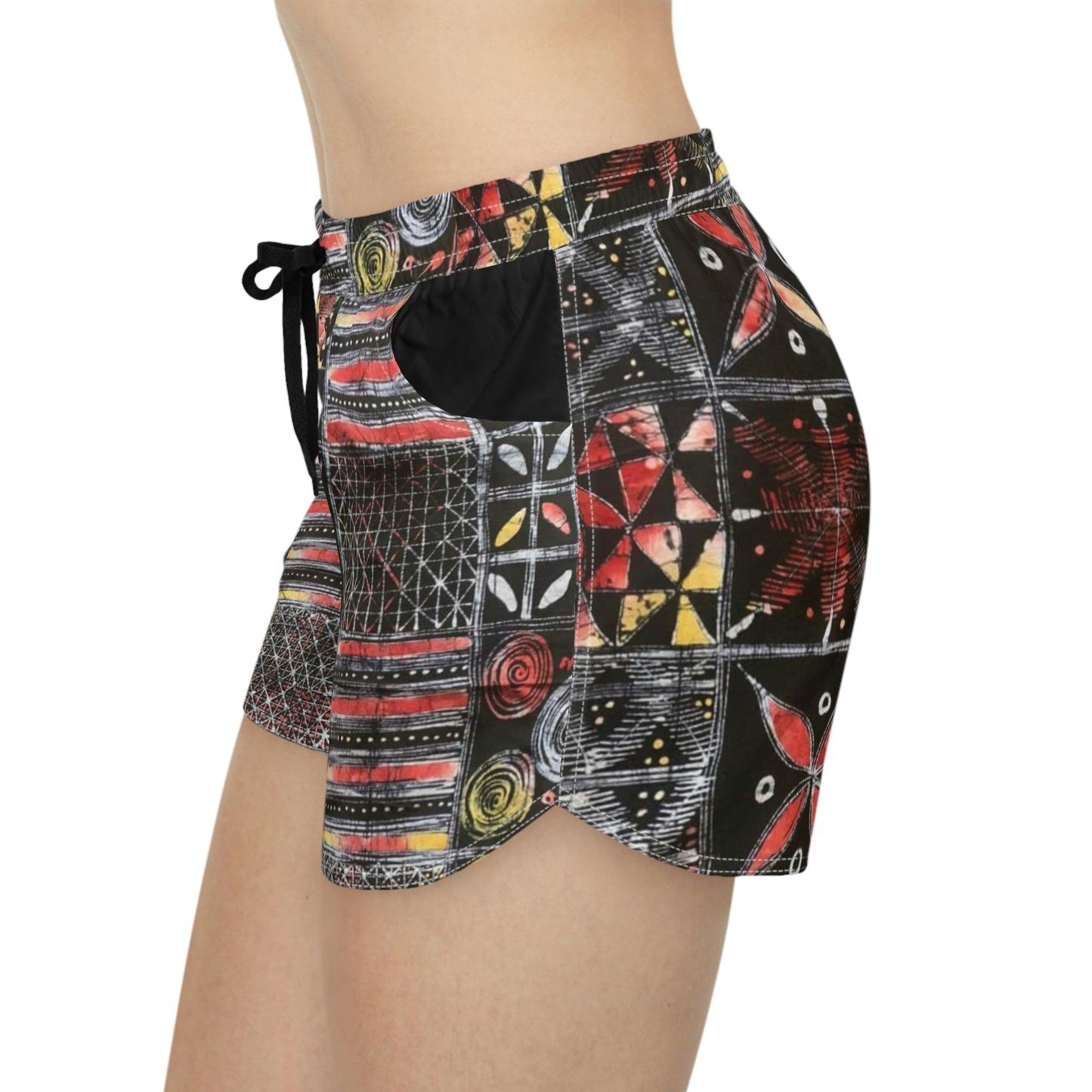 Batik 'Yoruba Waya' Women's Casual Shorts