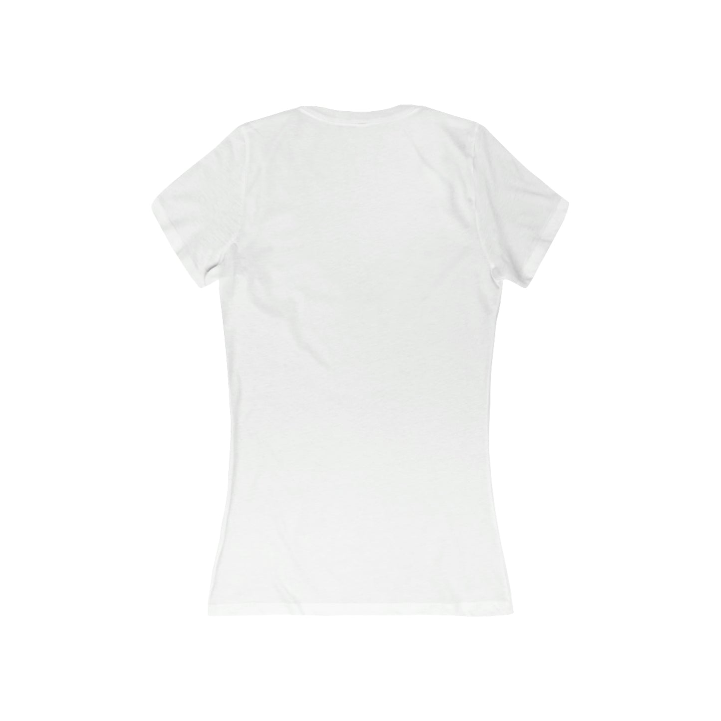 Women's EL-SHADDAI Jersey Short Sleeve Deep V-Neck Tee