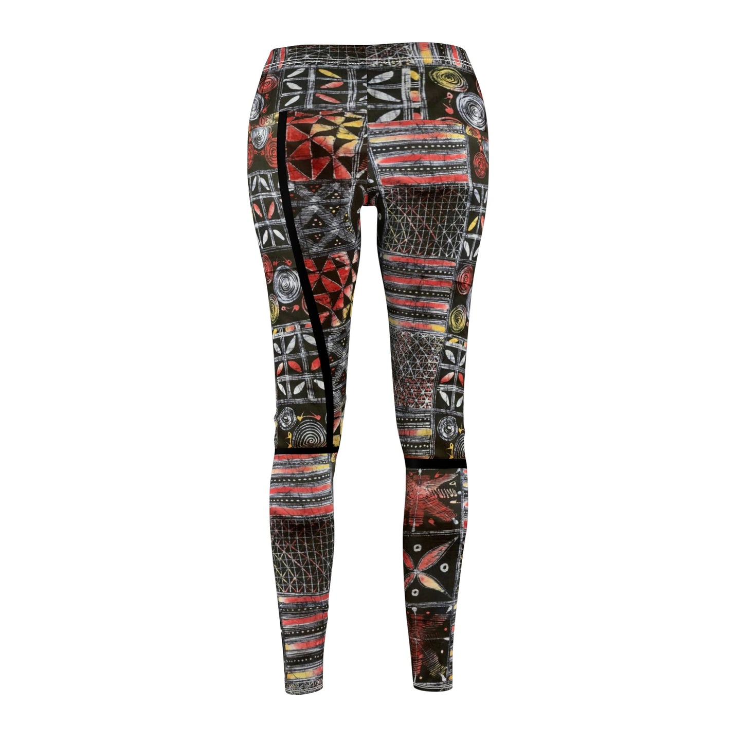 Yoruba 'Waya' Batik Tie Dye Women's Leggings